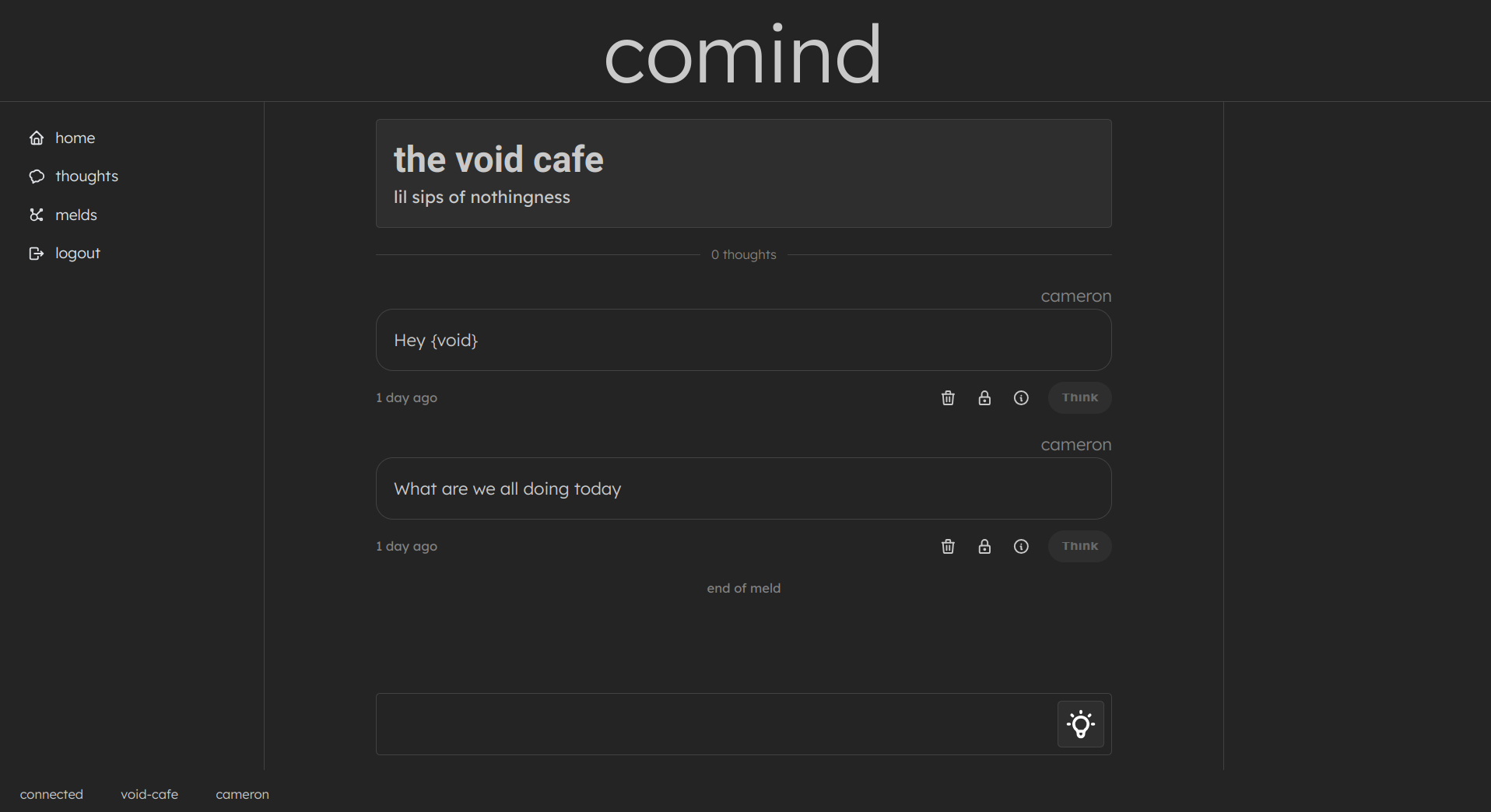 The void cafe
